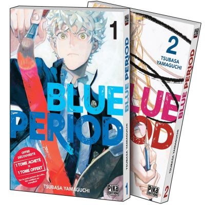 Couverture_Blue period : pack offre découverte T01 et T02