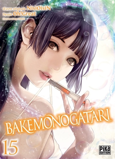 Front cover_Bakemonogatari, Vol. 15