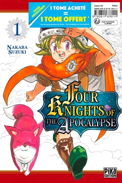 Couverture_Four knights of the Apocalypse : offre découverte T01 et T02 : 1 tome acheté = 1 tome offert