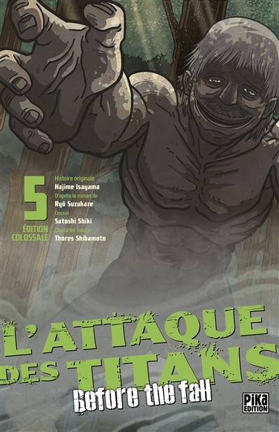 Couverture_L'attaque des titans : before the fall : &eacute;dition colossale, Vol. 5