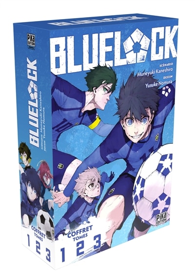 Front cover_BLUE LOCK COFFRET T01 A T03