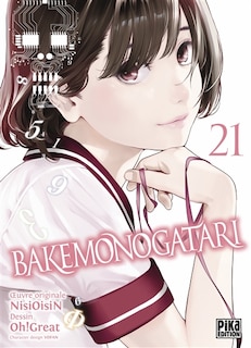 Front cover_Bakemonogatari, Vol. 21
