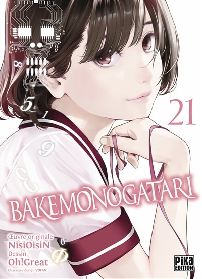 Front cover_Bakemonogatari, Vol. 21