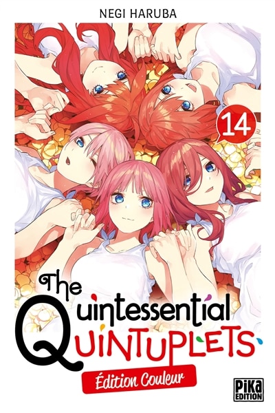 Front cover_The quintessential quintuplets : édition couleur, Vol. 14