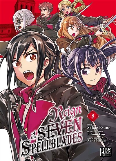 Front cover_Reign of the seven spellblades, Vol. 8
