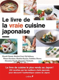 Couverture_LE LIVRE DE LA VRAIE CUISINE JAPONAISE