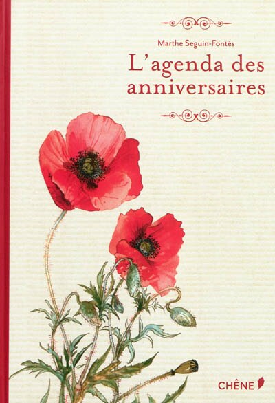 Front cover_L' agenda des anniversaires
