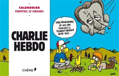 Charlie hebdo: calendrier perpétuel 52 semaines