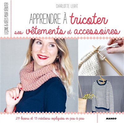 Front cover_Apprendre à tricoter ses vêtements et accessoires