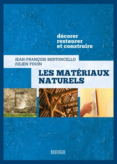 Front cover_Les matériaux naturels