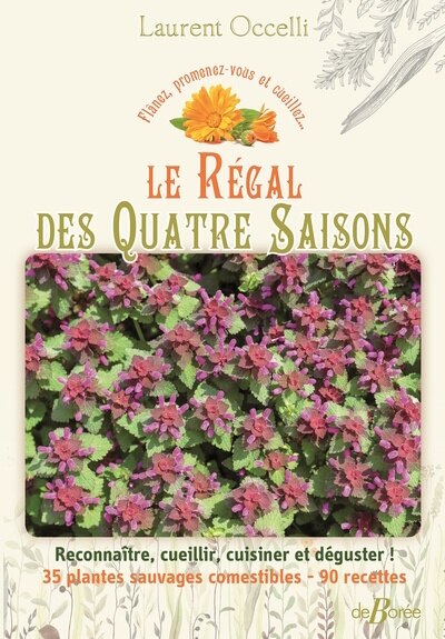 Couverture_Le régal des quatre saisons, flânez, promenez-vous et cueillez...