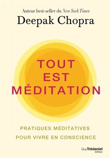 Front cover_Tout est méditation