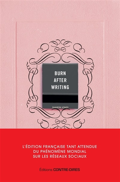 BURN AFTER WRITING (ROSE) - VERSION FRANÇAISE