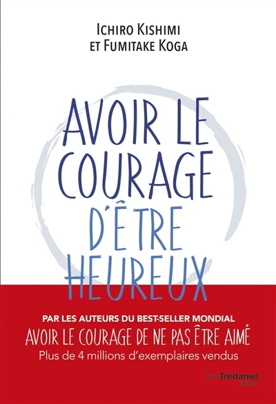 Front cover_Avoir le courage d'être heureux