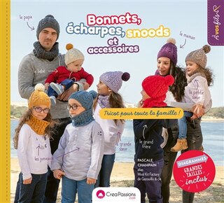 Front cover_Bonnets, écharpes, snoods et accessoires