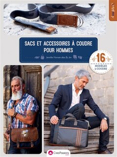 Couverture_Sacs et accessoires à coudre pour hommes : 16 modèles à coudre