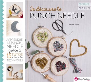 Front cover_Je découvre le punch needle