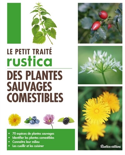 Front cover_Le petit traité Rustica des plantes sauvages comestibles