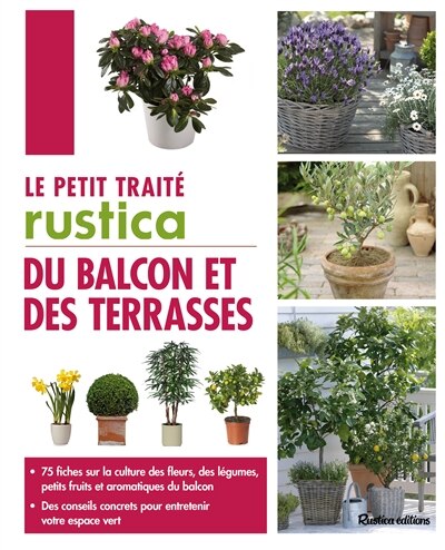 Front cover_Le petit traité rustica du balcon et des terrasses