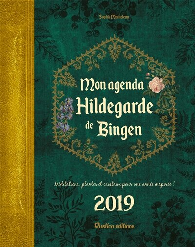 Couverture_Mon agenda Hildegarde de Bingen 2019