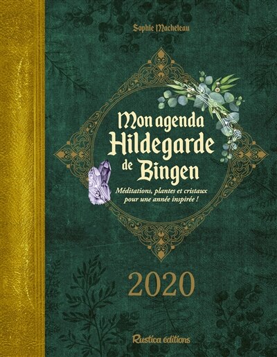 Couverture_Mon agenda Hildegarde de Bingen 2020