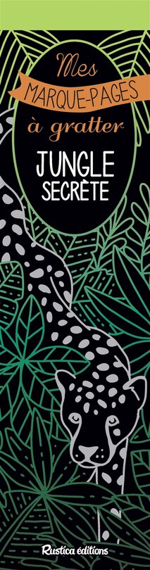 Mes marque-pages à gratter - Jungle secrète