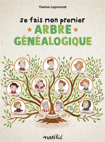Front cover_Je fais mon premier arbre généalogique