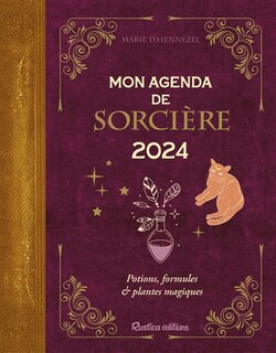 Couverture_Mon agenda de sorci&egrave;re 2024