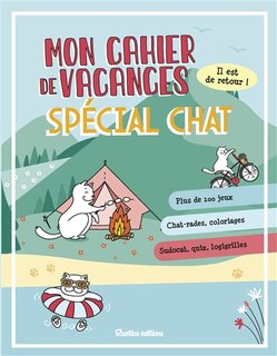 Front cover_Mon cahier de vacances spécial chat