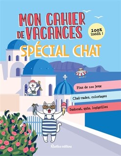 Front cover_Mon cahier de vacances spécial chat