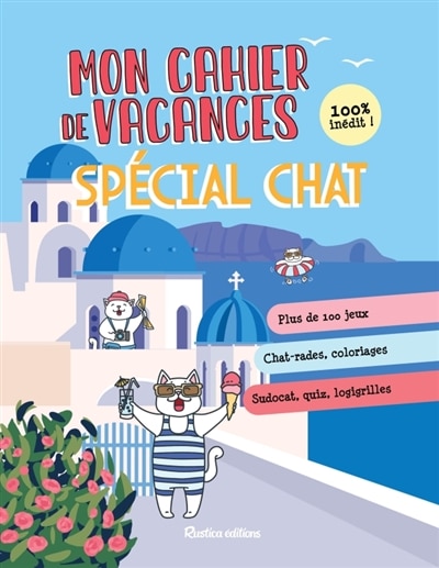 Front cover_Mon cahier de vacances spécial chat