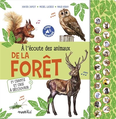 Couverture_A l'écoute des animaux de la forêt