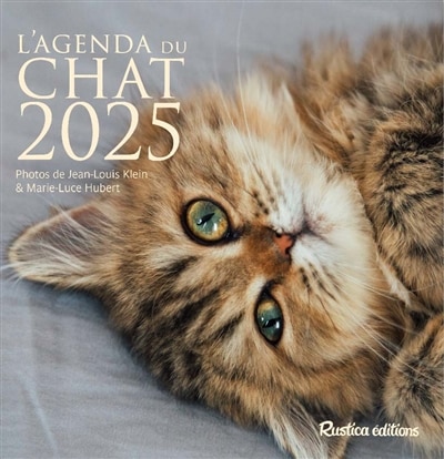 Front cover_L'agenda du chat 2025
