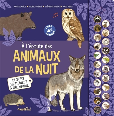 Front cover_A l'écoute des animaux de la nuit