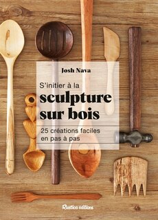 Front cover_S'initier à la sculpture sur bois