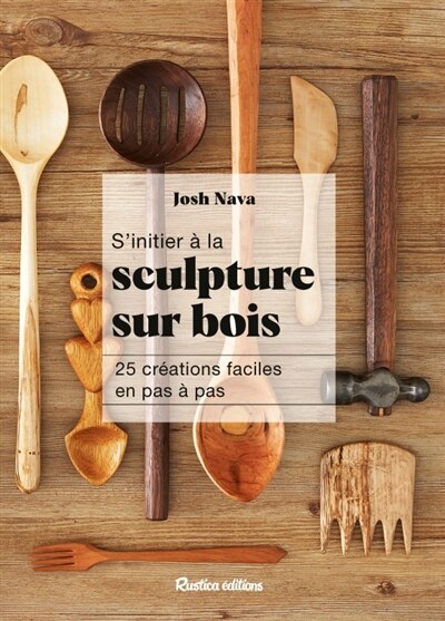 Front cover_S'initier à la sculpture sur bois
