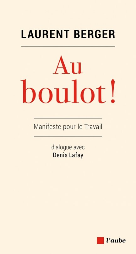 Front cover_Au boulot !