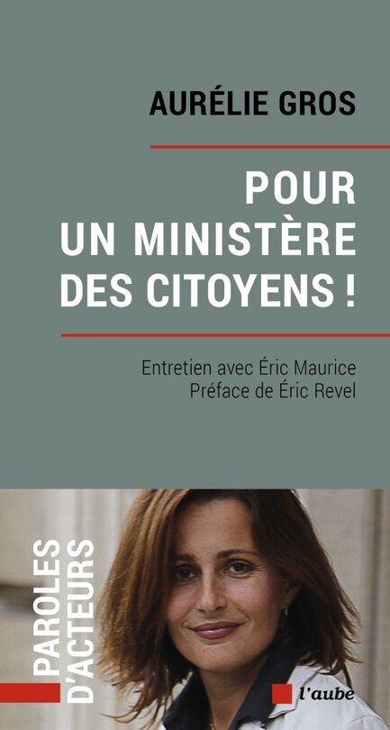Front cover_Pour un ministère des citoyens !