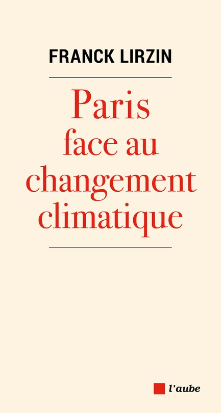 Front cover_Paris face au changement climatique