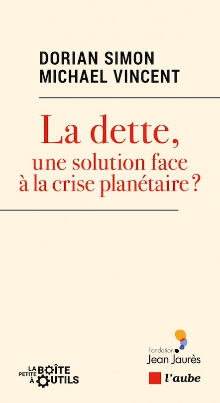 Front cover_La dette, une solution face à la crise planétaire ?