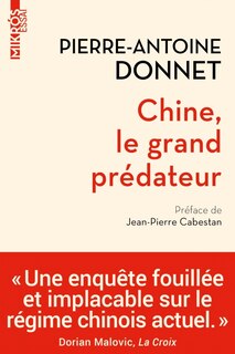 Front cover_Chine, le grand prédateur