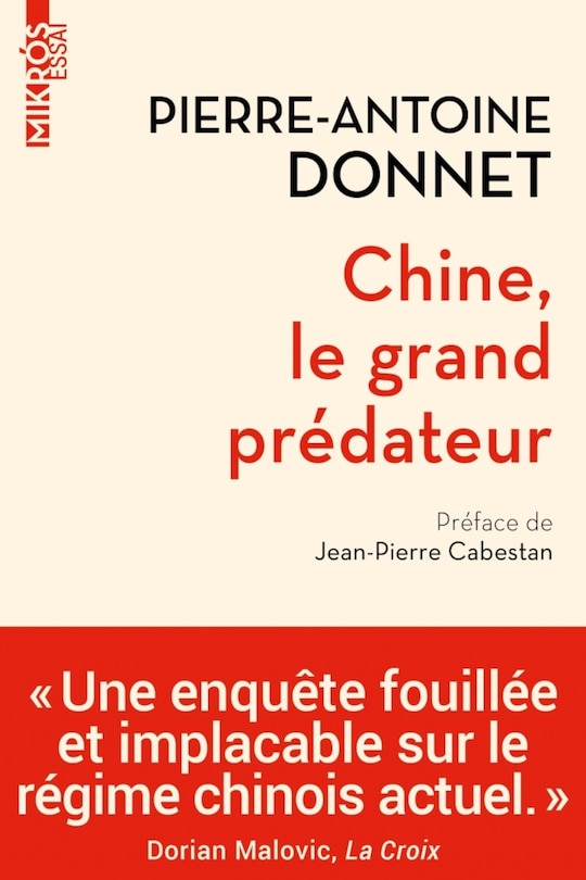 Front cover_Chine, le grand prédateur