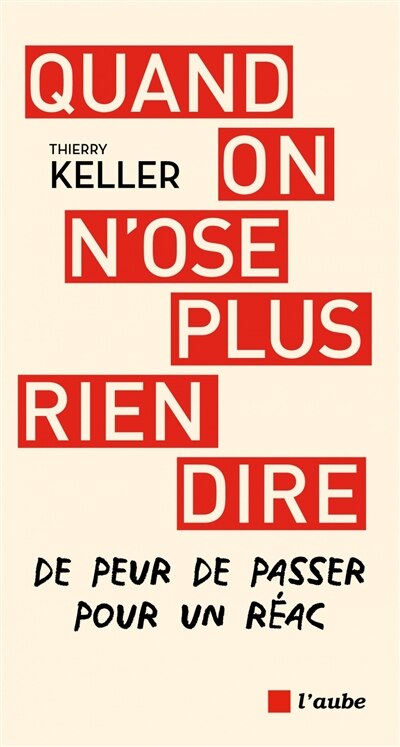 Front cover_Quand on n'ose plus rien dire