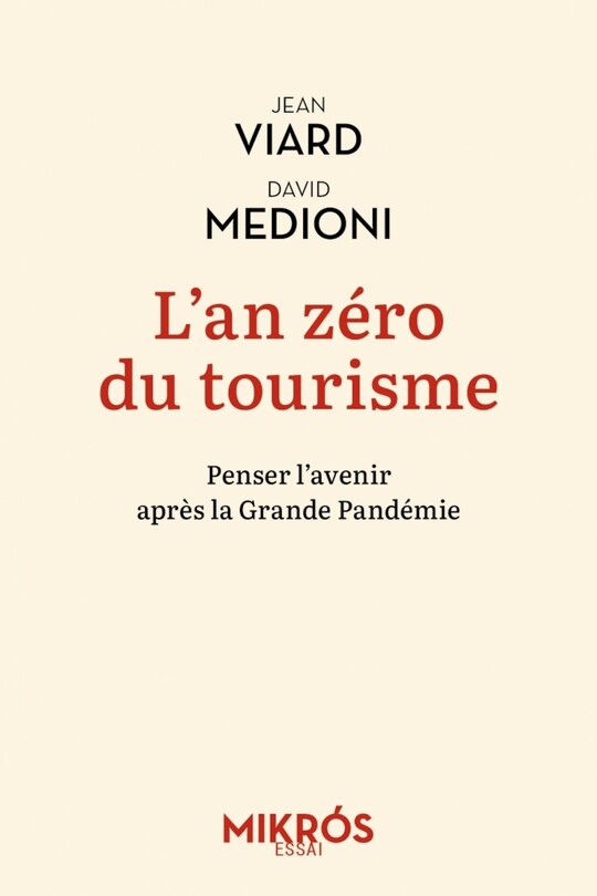 Front cover_L' an zéro du tourisme