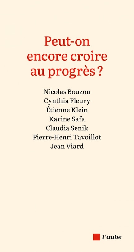 Front cover_Peut-on encore croire au progrès ?