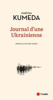 Front cover_Journal d'une Ukrainienne
