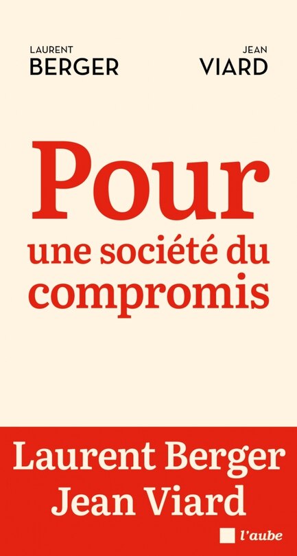 Front cover_Pour une société du compromis