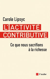 Front cover_L' activité contributive