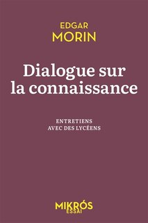 Front cover_Dialogue sur la connaissance