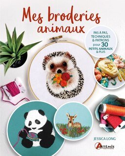 Couverture_Mes broderies animaux